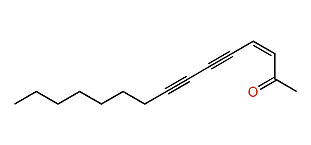 (Z)-3-Pentadecene-5,7-diyn-2-one